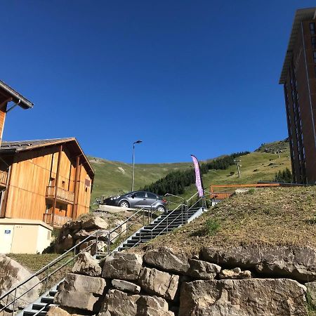 T2 Skis Aux Pieds Les Terrasses De La Bergerie Orcières Buitenkant foto