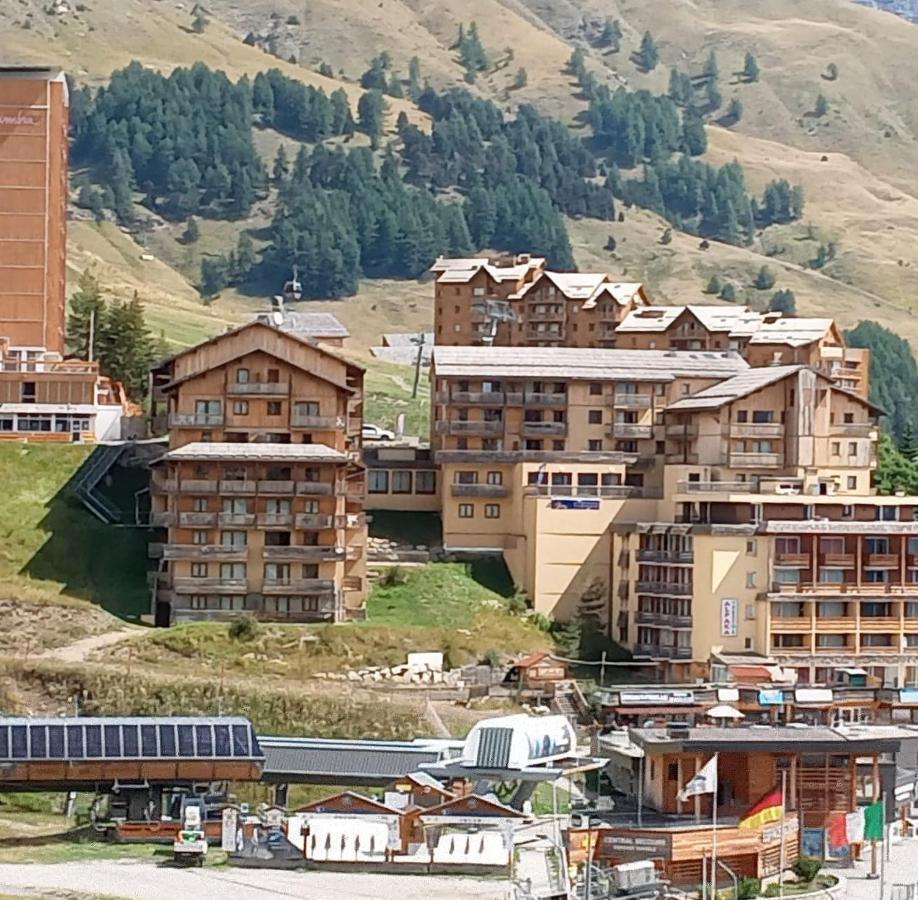 T2 Skis Aux Pieds Les Terrasses De La Bergerie Orcières Buitenkant foto